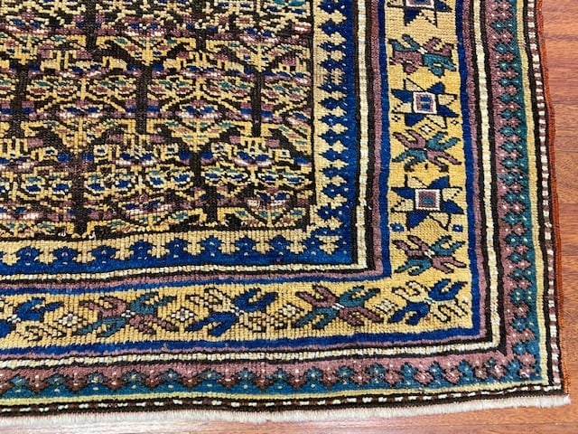 Antique Kurd Caucasian rug-2341 - 2