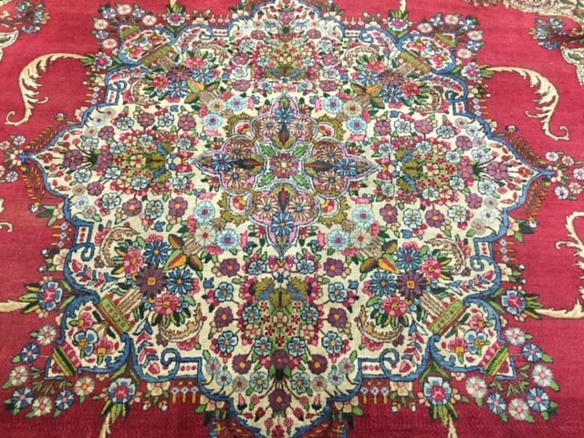 Antique Persian Lavar kerman-4167 - 5