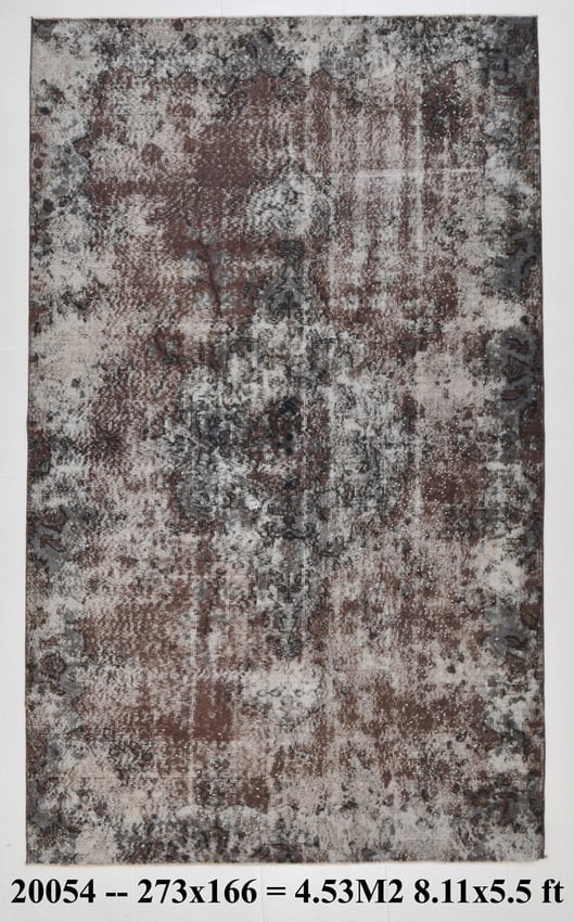 5'5'' x 8'11'' Turkish Vintage Runner Rug - 20054 (1 of 4)