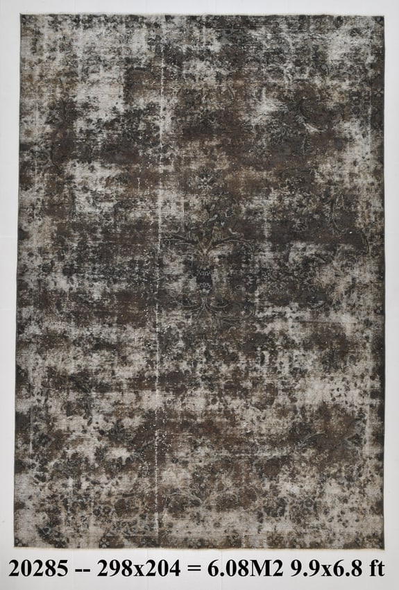 6'8'' x 9'9'' Handmade Vintage Wool Rug - 20285: Title: 6'8'' x 9'9'' Handmade Vintage Wool Rug - 20285Description:6'8'' x 9'9'' Handmade Vintage Wool Rug - 20285Origin:TurkiyeDate/Period:1960-90Materials:Wool,CottonDimension:6'8''x9'9'' ft,