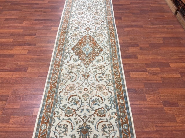 Antique Persian Tabriz Runner-4926 - 7
