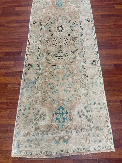 Antique Persian Tabriz Runner-4914 - 2