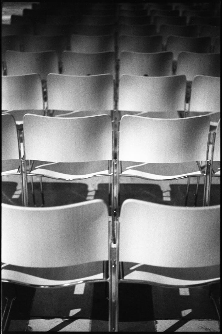 Chairs, Ely Cathedral, Cambridgeshire - Silver Gelatin (1 of 3)