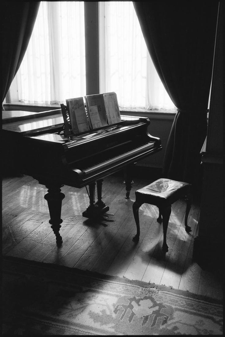 Piano, Felbrigg Hall, Norfolk - Silver Gelatin (1 of 3)