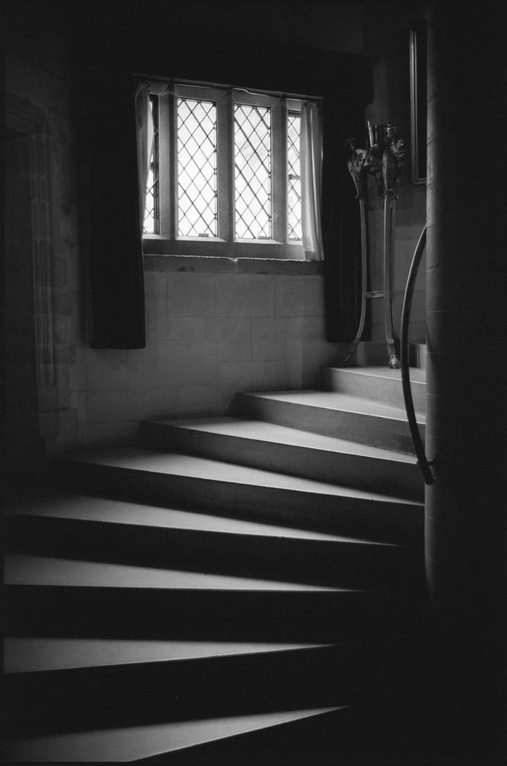Edition 2/10 - Staircase, Cambridge - Silver Gelatin (1 of 3)