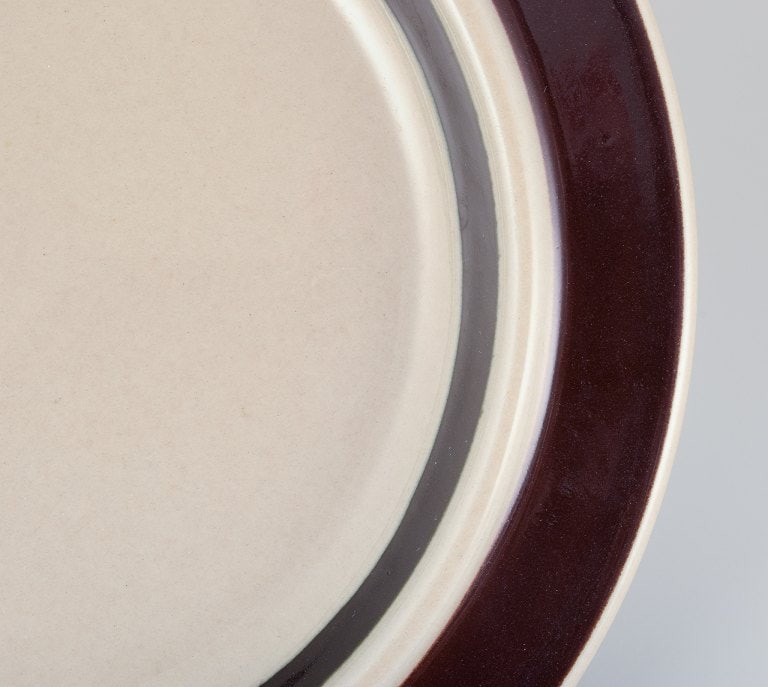 Raija Uosikkinen and Ulla Procopé for Arabia, Finland. A set of nine "Ruija" lunch plates in - 3
