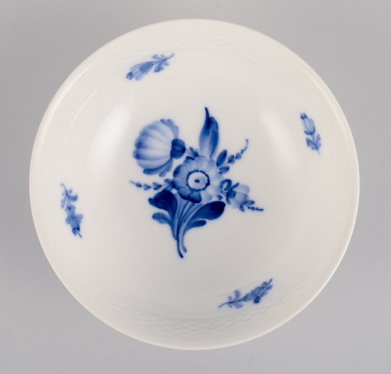 Royal Copenhagen, Blue Flower Braided, two bowls. - 3