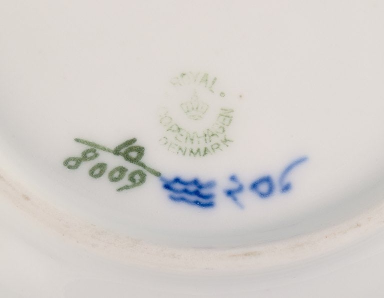 Royal Copenhagen, Blue Flower Braided, two bowls. - 4