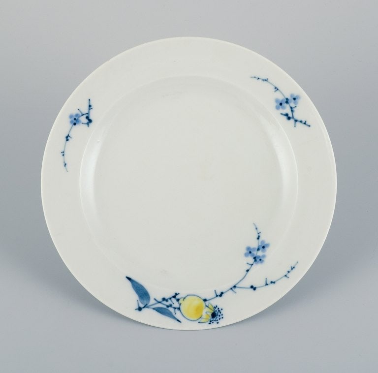Johannes Hedegaard for Royal Copenhagen, Rimmon, five plates. - 2