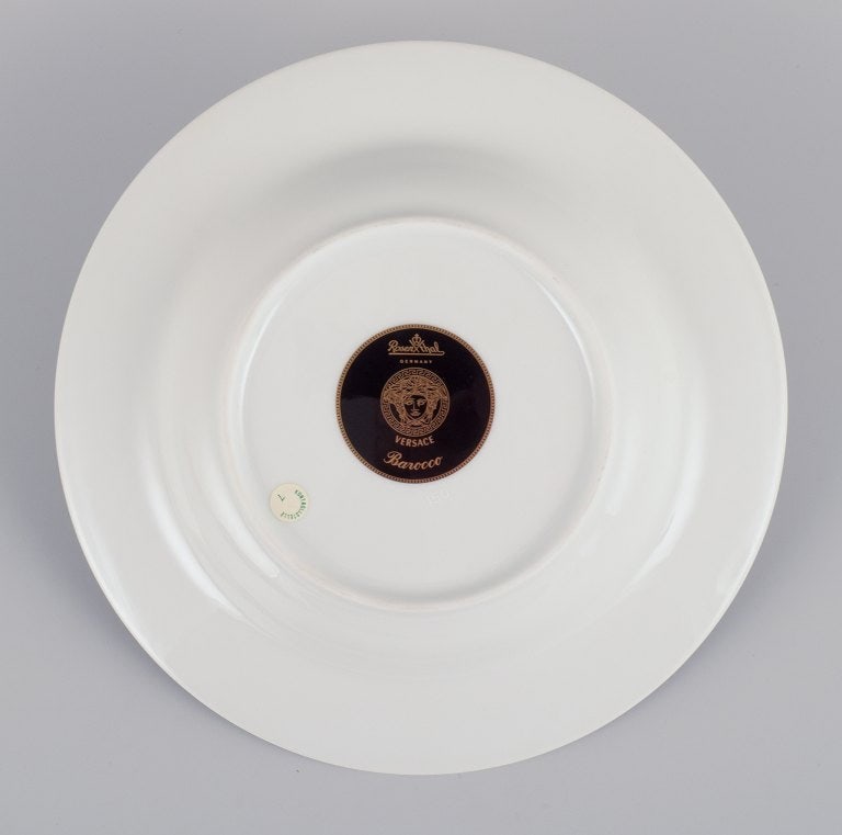 Versage for Rosenthal, two deep Barocco porcelain plates. - 4