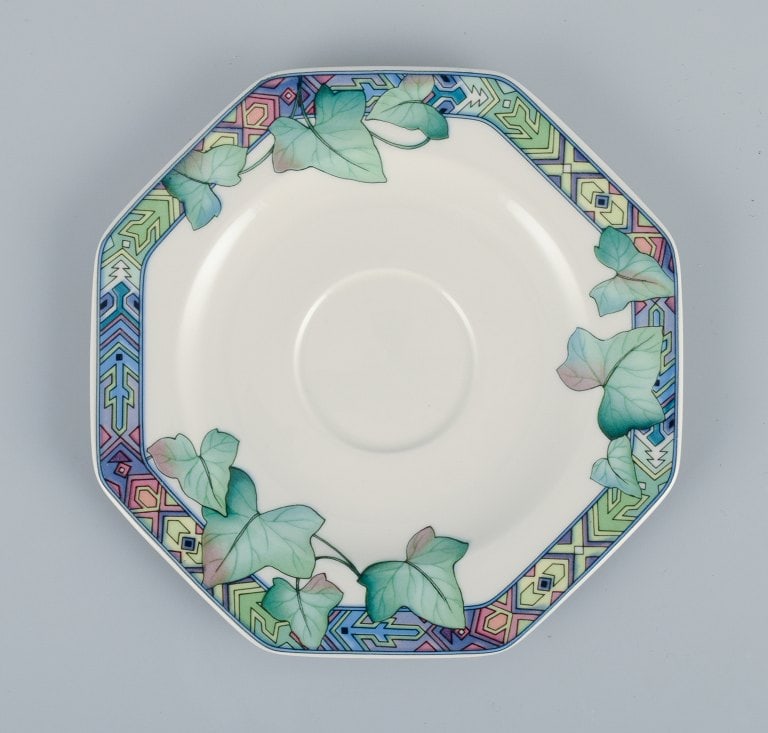 Villeroy & Boch, Germany, a six-person "Pasadena" porcelain coffee service. - 6