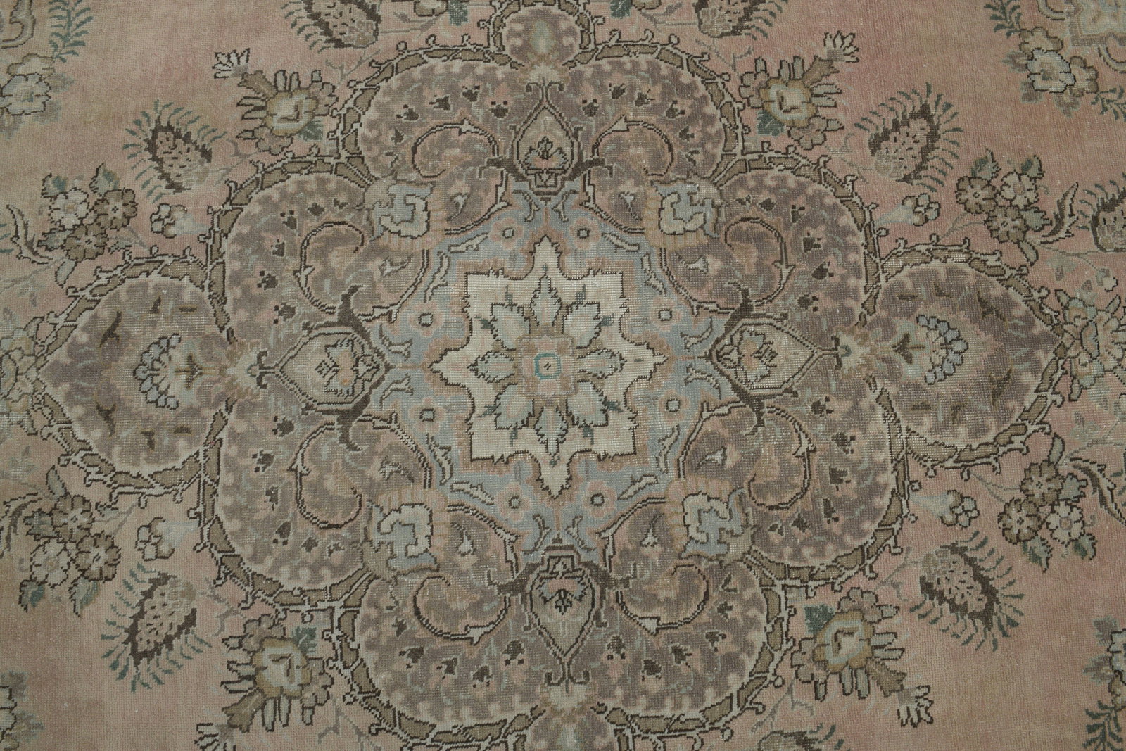 9'4x12'7 ft, ORANGE PERSIAN RUG - 4