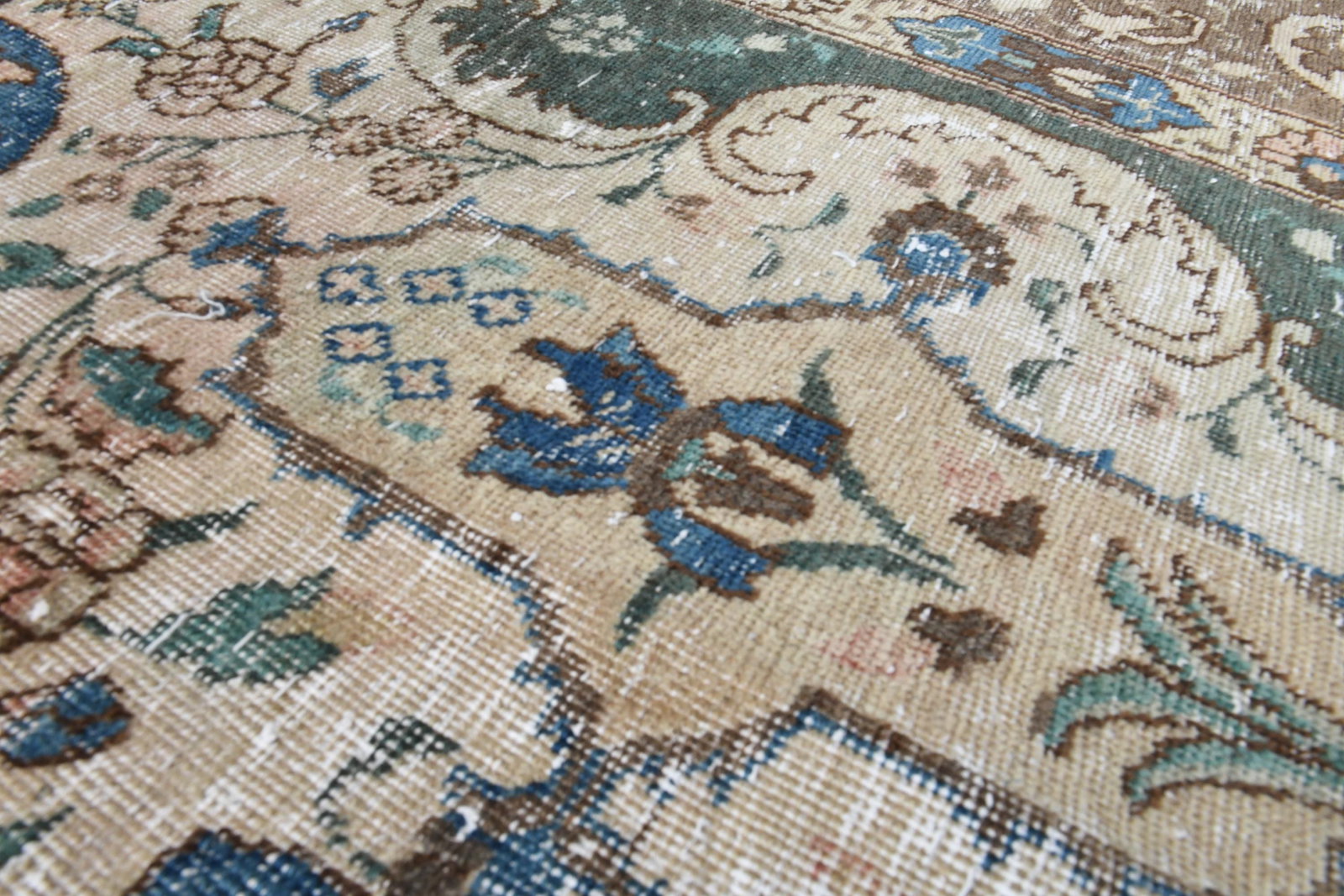 12'6x21'4 ft, ANTIQUE PERSIAN RUG - 8