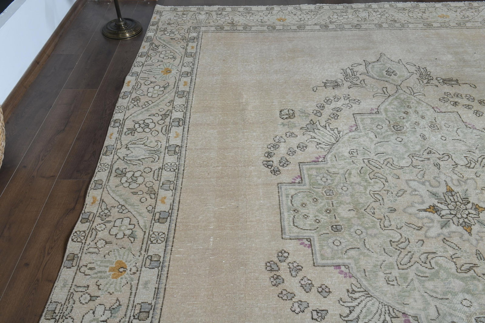 9'1x12'2 ft, PERSIAN MINIMALIST RUG - 4