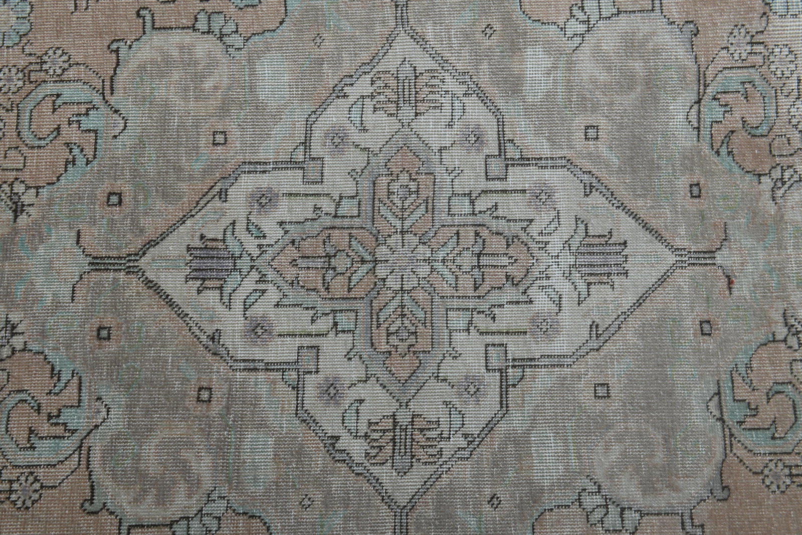 8x10'3 ft, ORANGE MINIMALIST RUG - 2