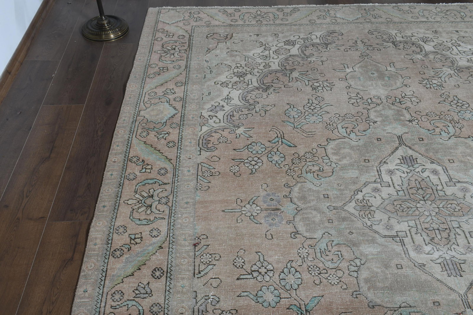 8x10'3 ft, ORANGE MINIMALIST RUG - 7