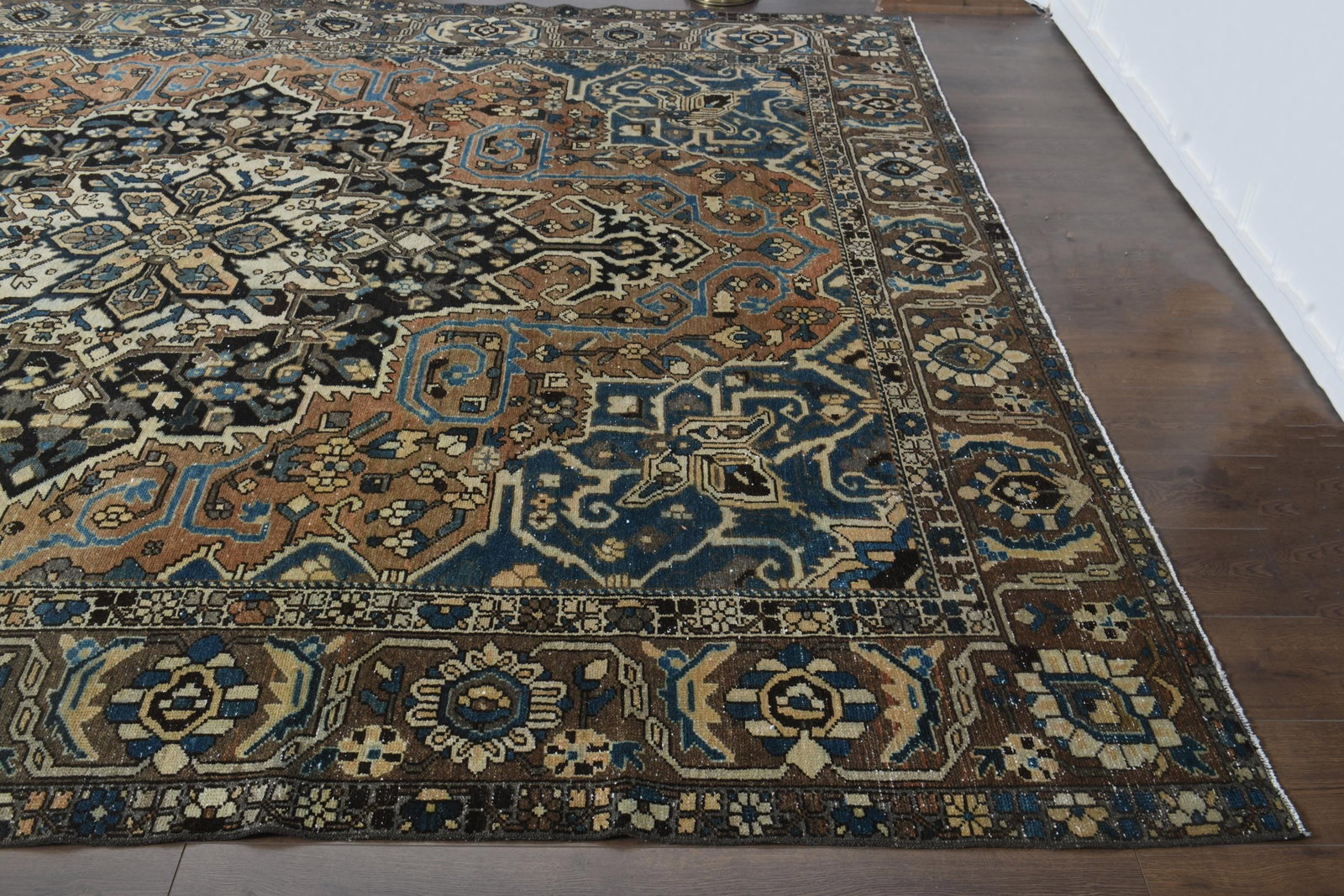 9'5x12'5 ft, ORANGE MINIMALIST RUG - 6