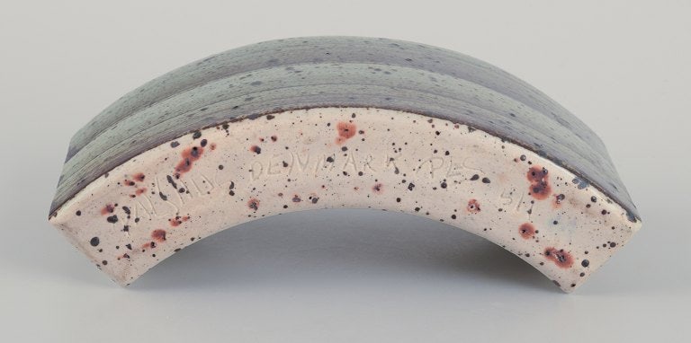 Per Linnemann-Schmidt (1912-1999) for Palshus, Denmark. Three rare ceramic vases. Glaze in earthy - 8