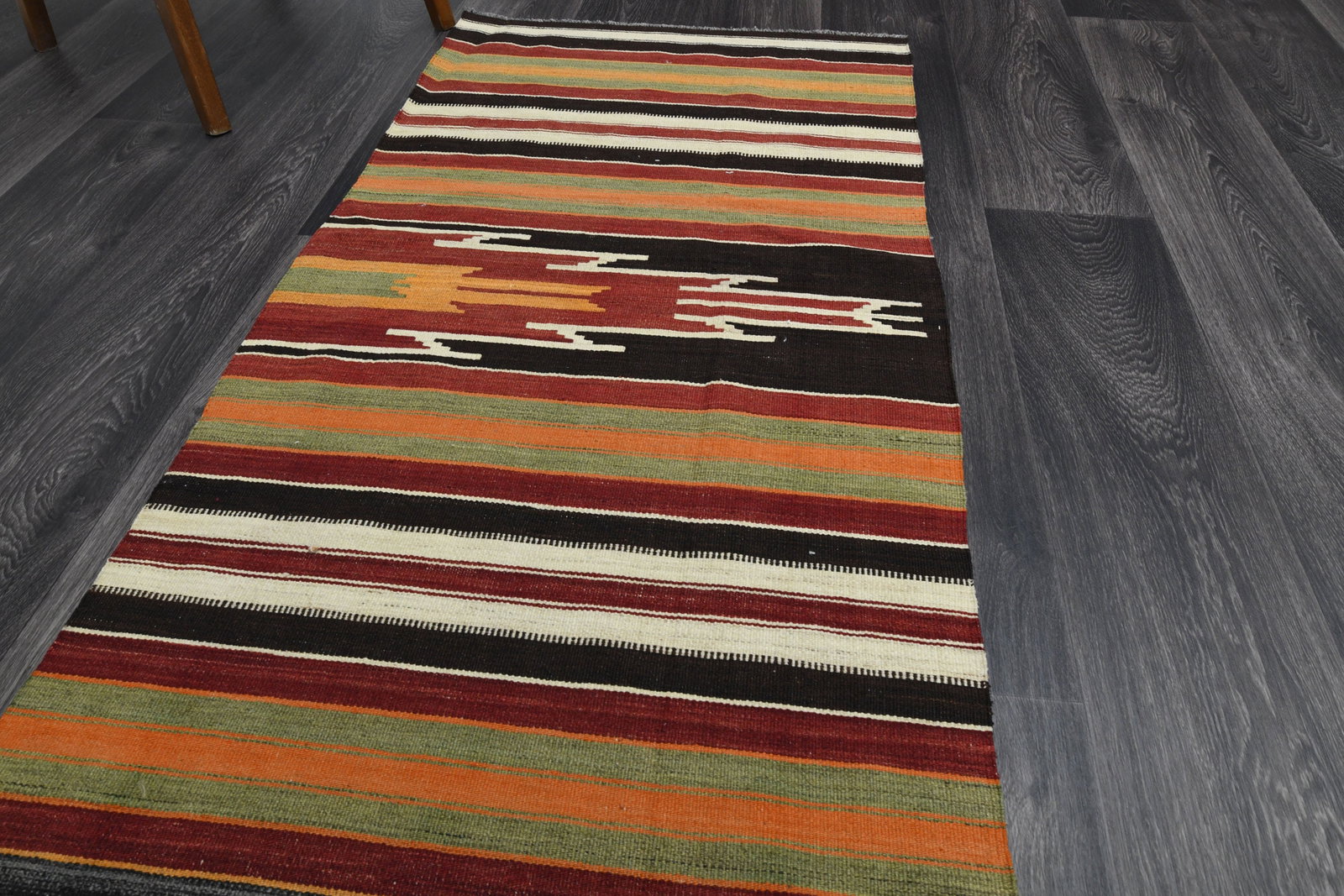 2.3x8.6 ft, TURKISH Rug Runner - 4