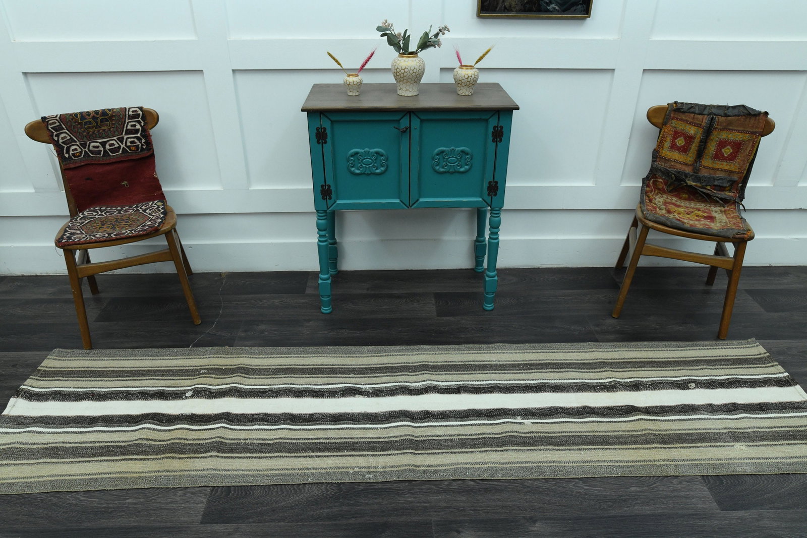 2x9 Faded Turkish Rug - 7