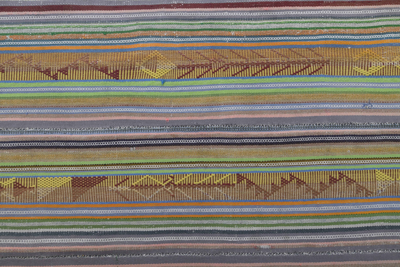 4.3x9.2 ft, TURKISH KILIM Rug - 14
