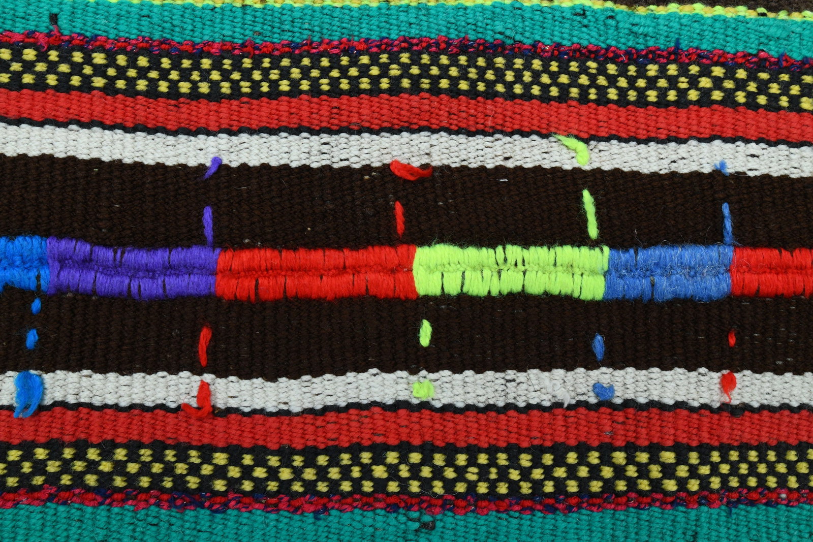 2.3x6.8 ft, TURKISH KILIM Runner - 5