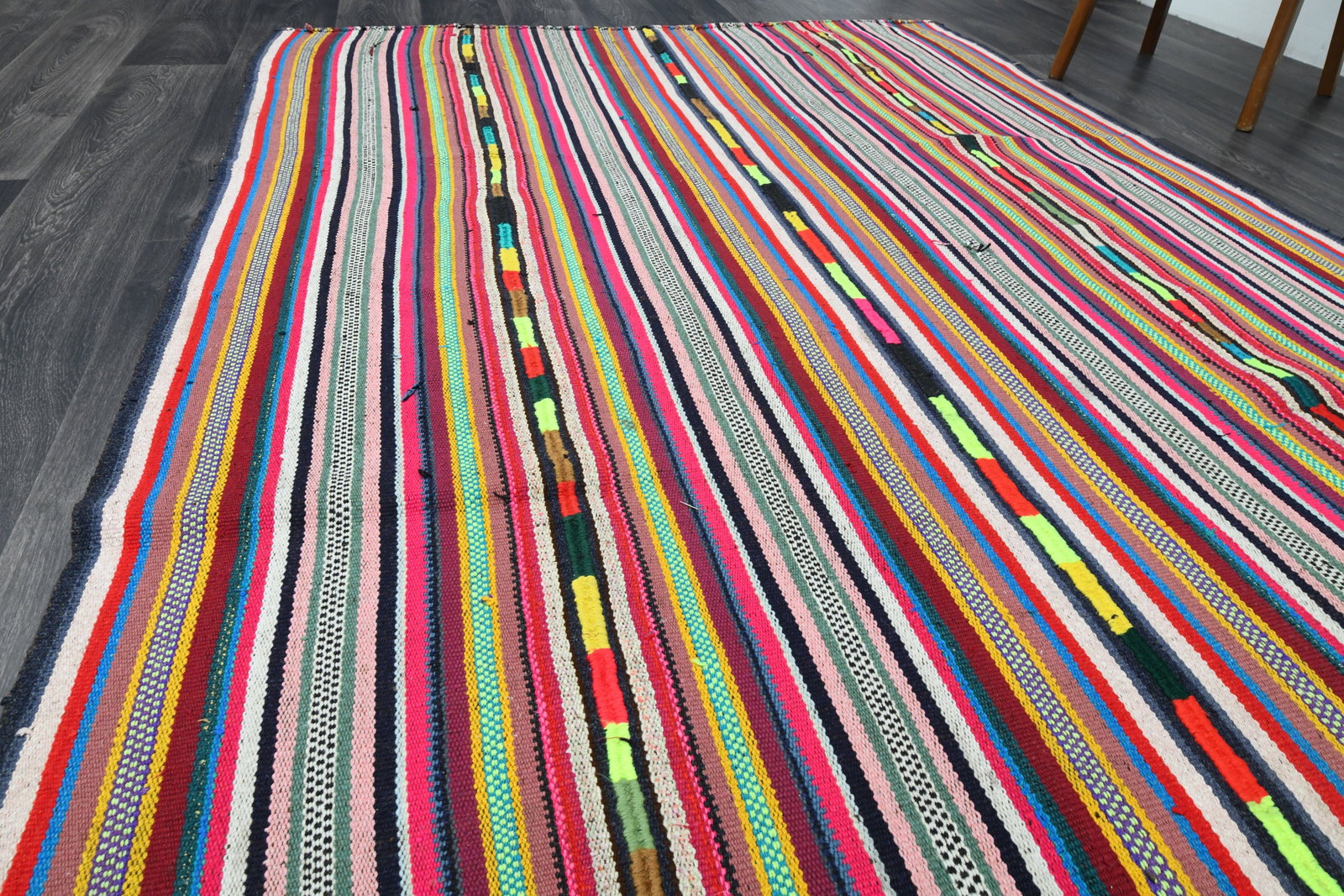 5.6x11.6 Ft, WIDE TURKISH Runner Rug - 5