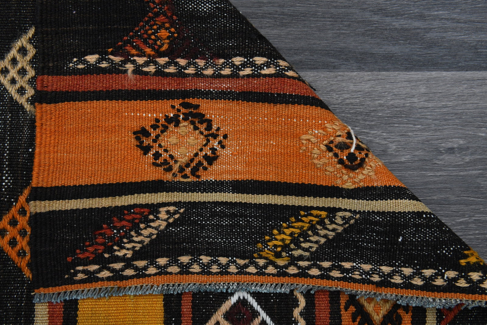 2.7x8.7 ft, TURKISH KILIM Runner - 8