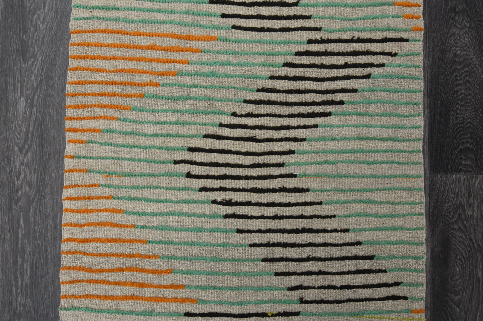 2.7x9.7 ft, TURKISH KILIM Runner - 14