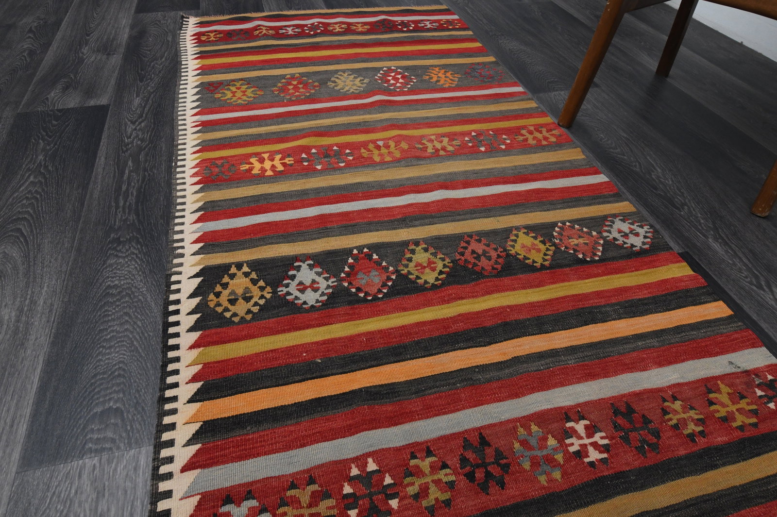 2.8x13.6 ft, TURKISH Rug Runner - 5