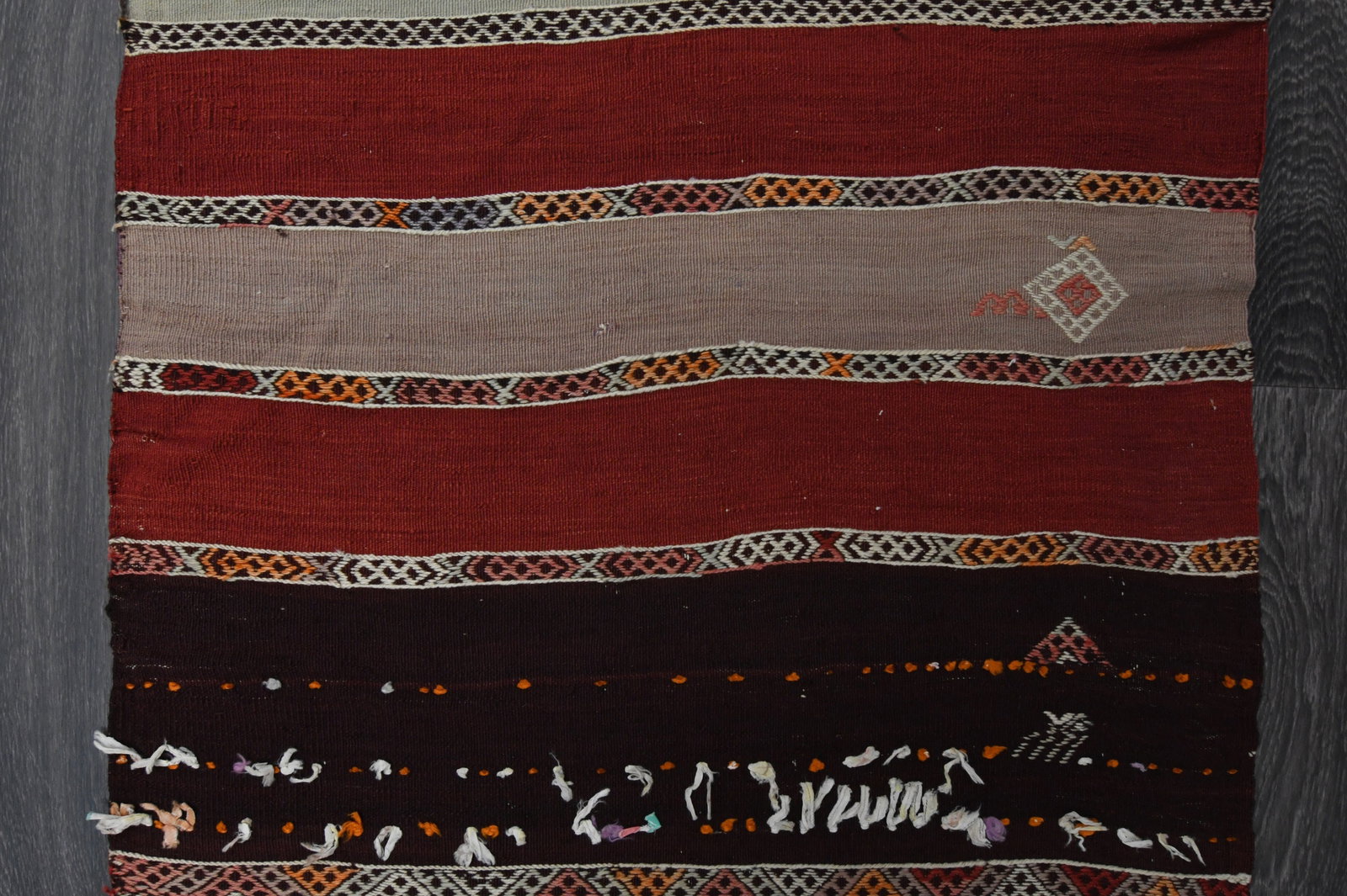 2.8x6.4 ft, TURKISH CACIM KILIM - 6