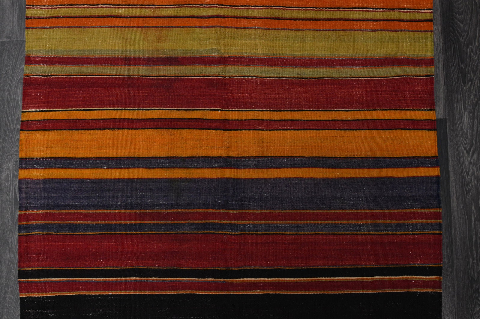 4x11.9 ft, TURKISH KILIM Runner - 6