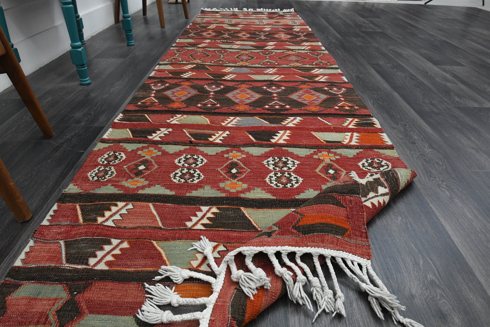 3x11 FLATWEAVE TURKISH VINTAGE Rug (1 of 19)