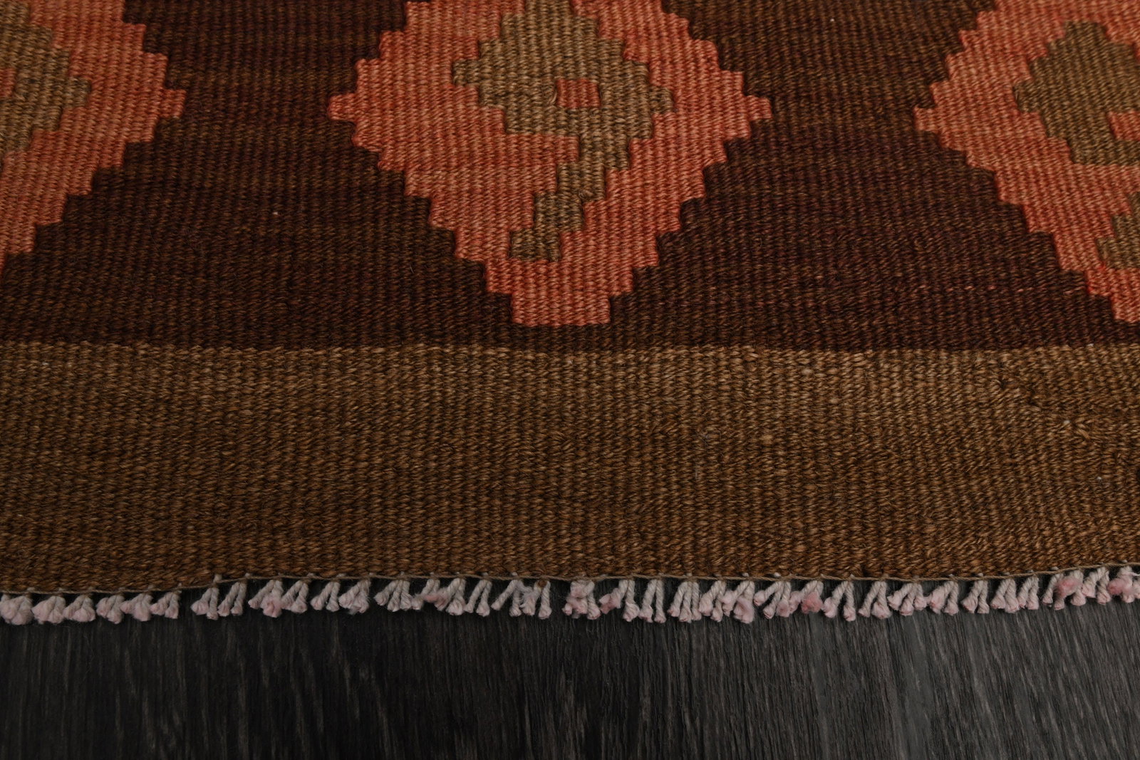 5x7 ft, TURKISH KILIM Rug - 17