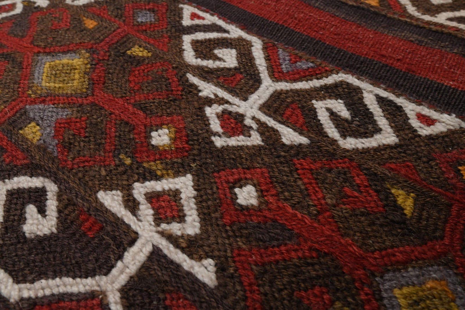 3.4x5.3 ft, TURKISH KILIM Rug - 10