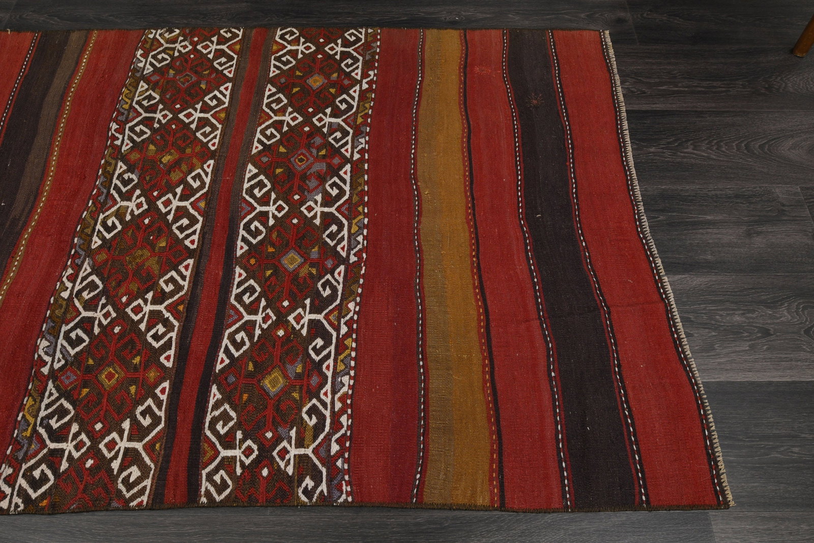 3.4x5.3 ft, TURKISH KILIM Rug - 15