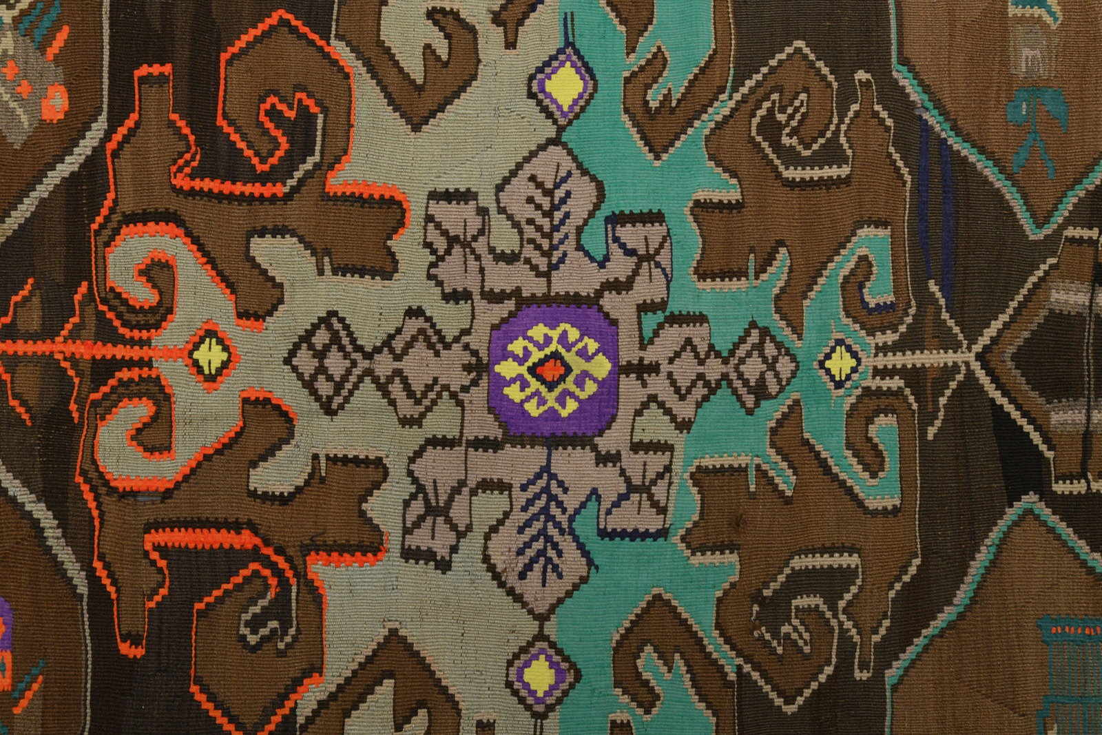 6.1x11.5 ft, TURKISH KILIM Rug - 8