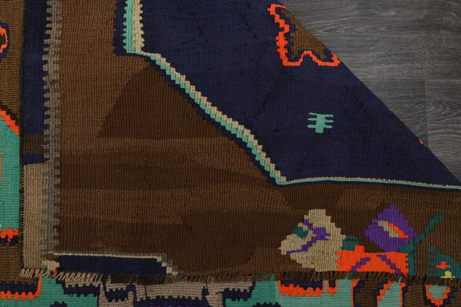 6.1x11.5 ft, TURKISH KILIM Rug - 9