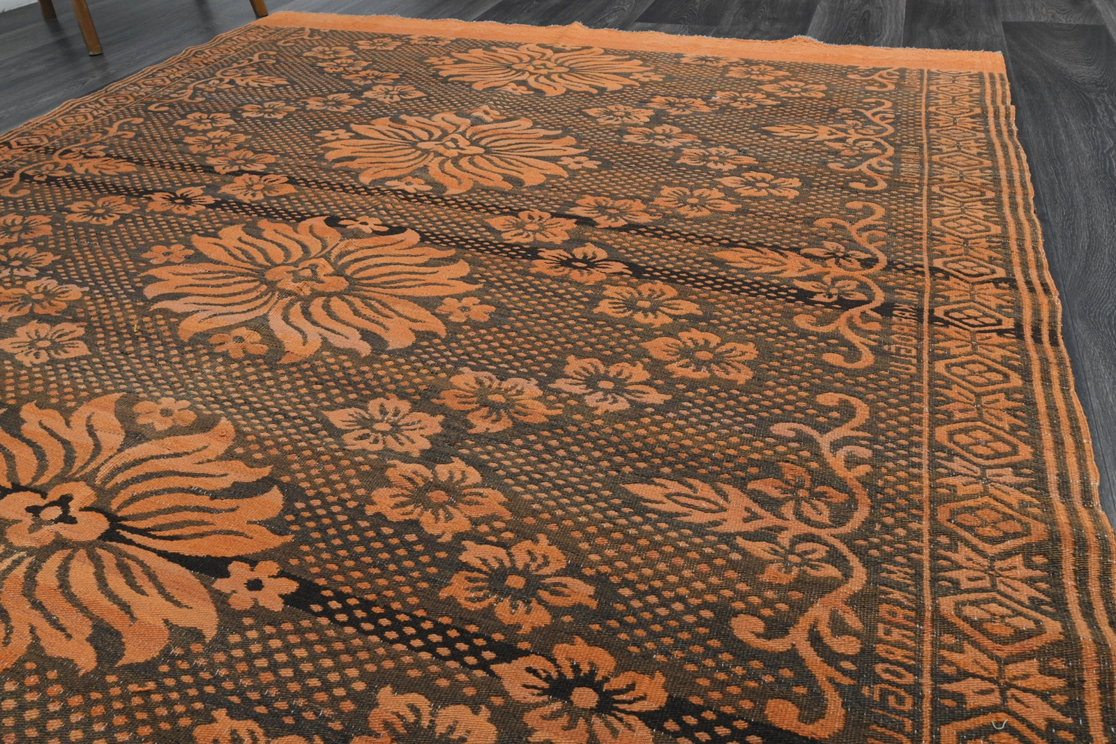 5.8x8.7 ft, TURKISH HANDLOOM Kilim Rug - 5