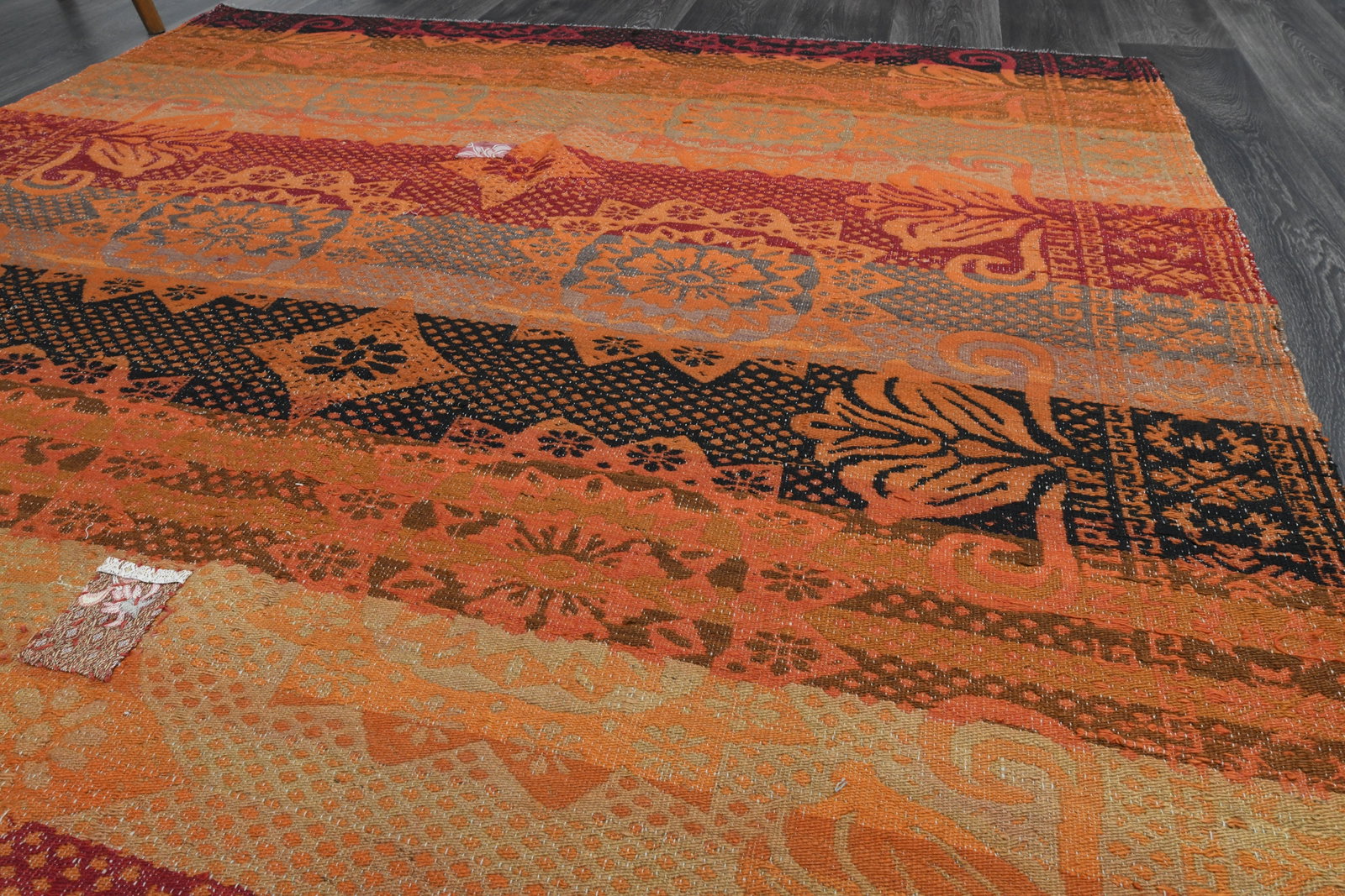 6x9.4 ft, TURKISH KILIM Rug - 13