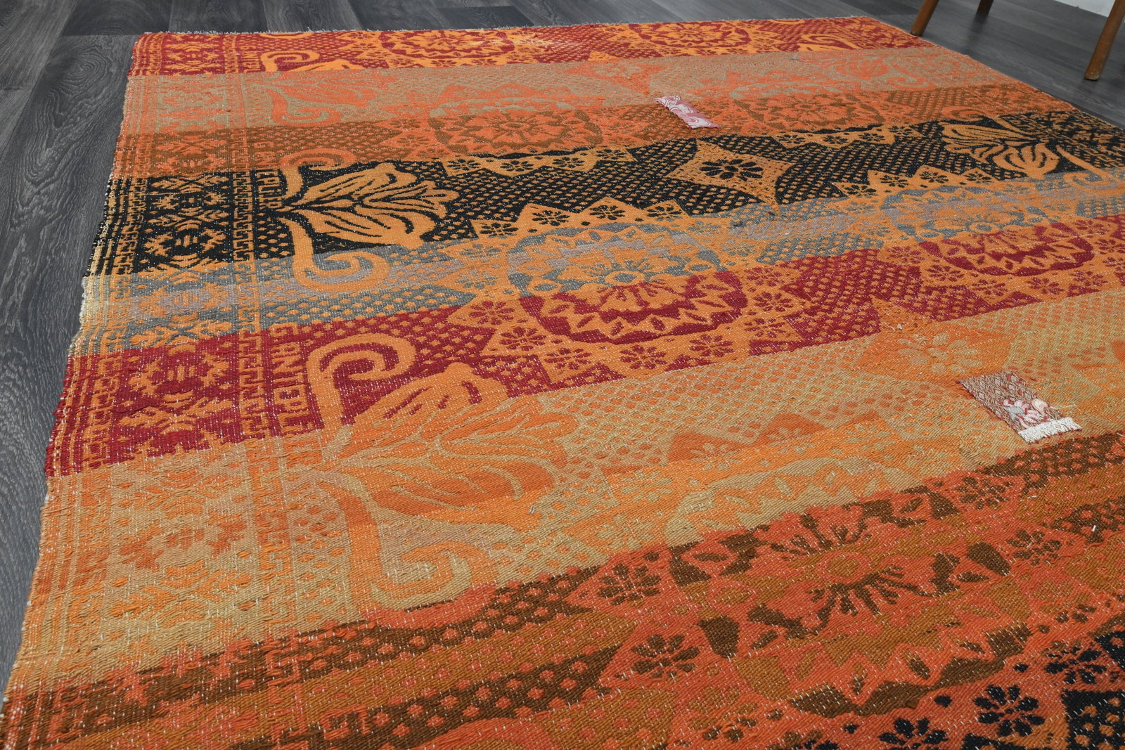 6x9.4 ft, TURKISH KILIM Rug - 4