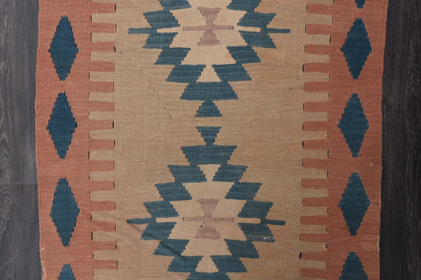 2.7x3.7 ft, TURKISH KILIM Rug - 14