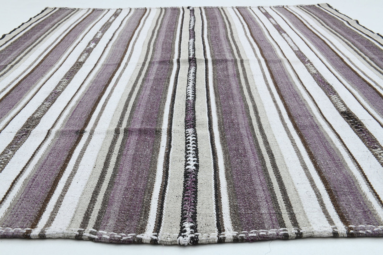 5.1x6.1 ft, TURKISH OUSHAK RUG - 2