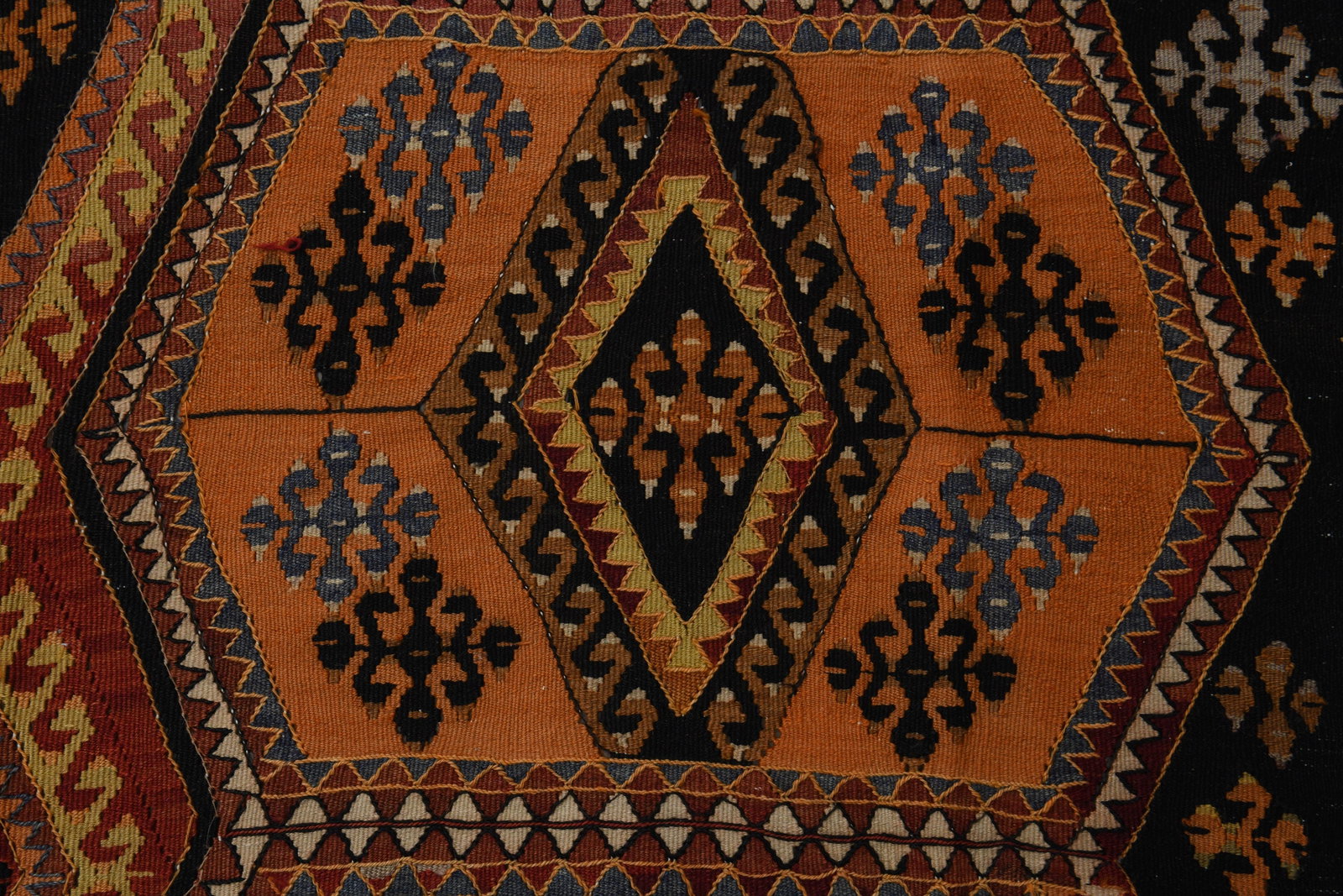 6'8x12'3 ft, OVERSIZED KILIM RUG - 2