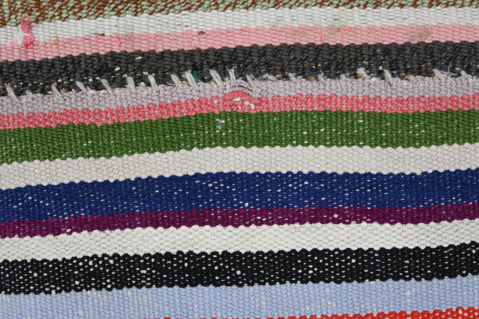 10.1x13.5 ft, ANTIQUE COLORFUL KILIM - 19