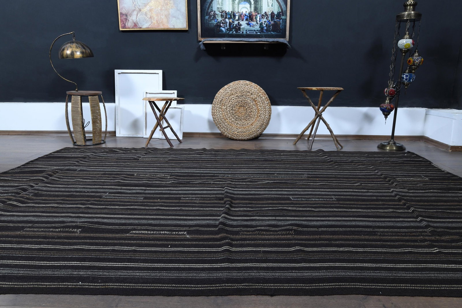 6'8x10'2 ft, DECOR KILIM RUG - 16