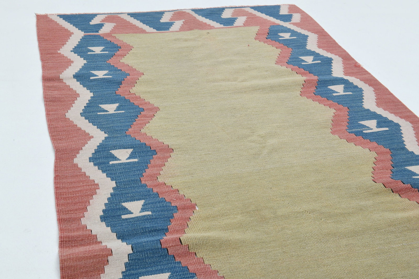 2.8x6.5 ft, TURKISH OUSHAK RUG - 6