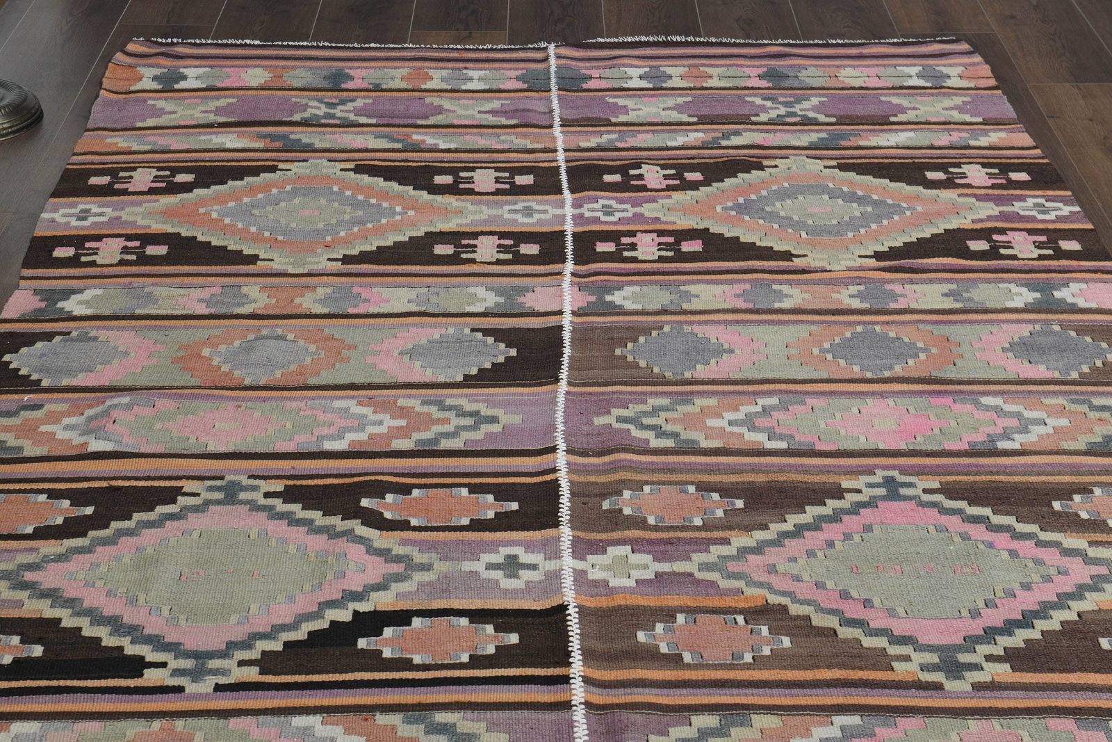 5'3x12'3 ft, COLORFUL RUNNER RUG - 8