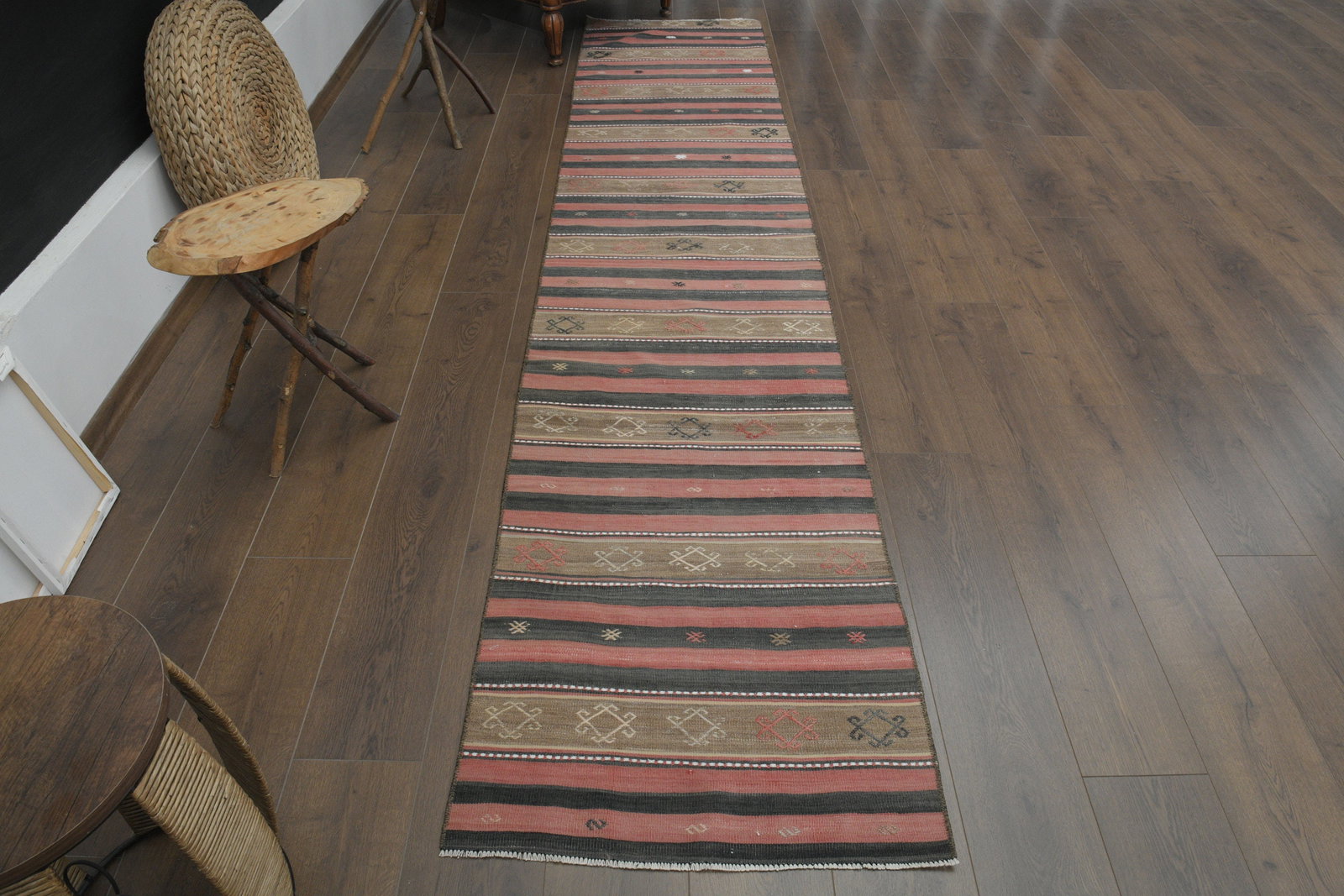 2'3x10'7 ft, STRIPED RUNNER RUG - 6