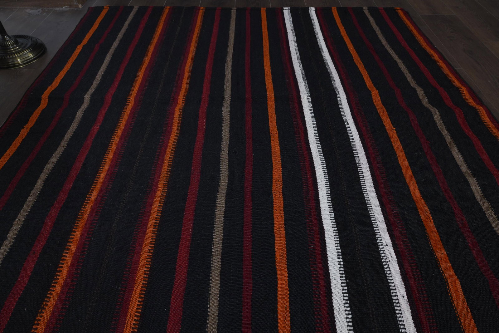 5'5x13'3 ft, COLORFUL KILIM RUNNER - 11